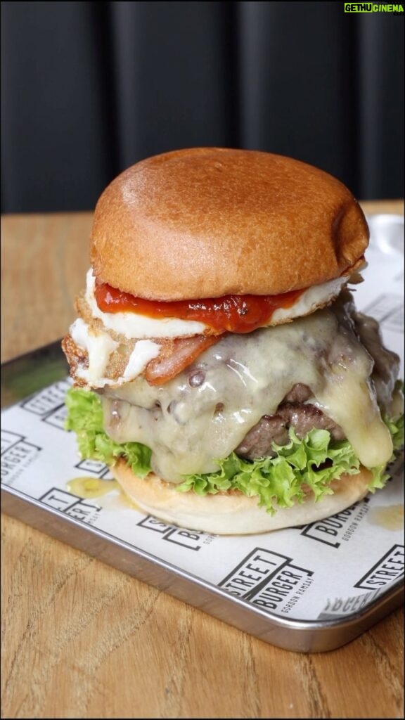 Gordon Ramsay Instagram - Double up your #BAE burger at @gordonramsaystreetburger !! Gordon Ramsay Street Burger Farringdon