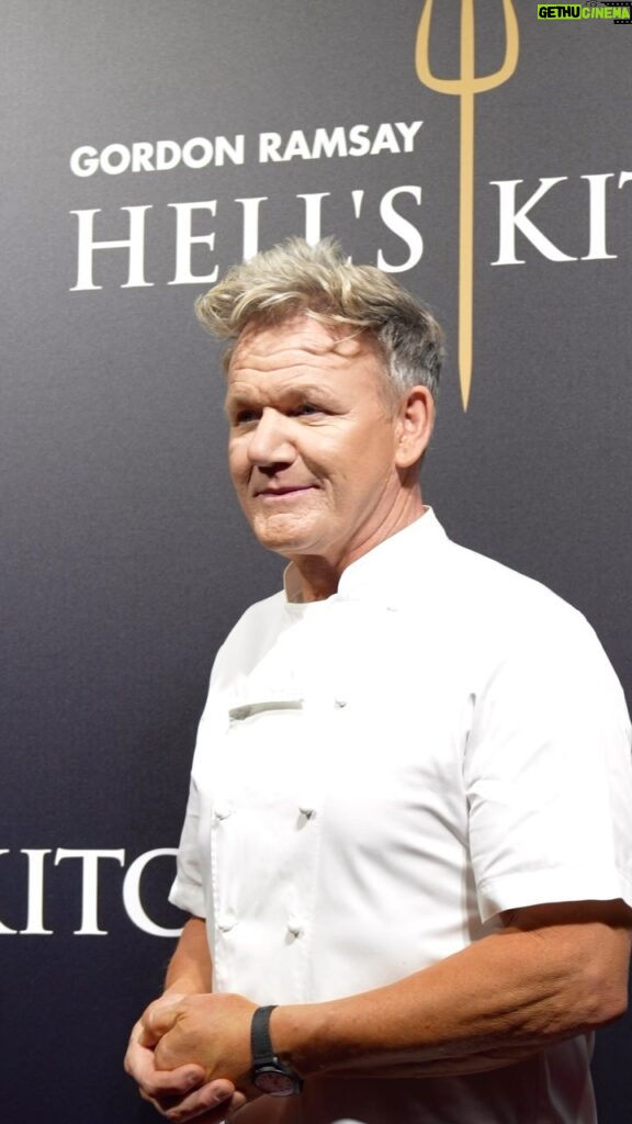 Gordon Ramsay Instagram - Miami….the doors to @hellskitchen are now open ! An incredible night in Downtown Miami ! Great to see some familiar #HellsKitchen faces too 🔥