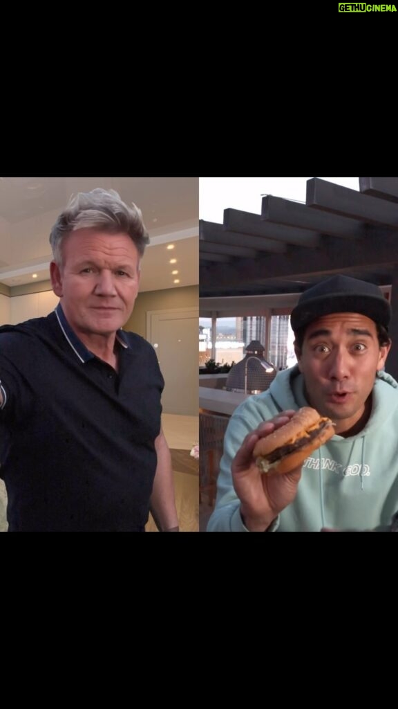 Gordon Ramsay Instagram - The strangest reaction video I’ve ever done 😂 Thx @zachking ! He’s also an amazing sandwich maker !