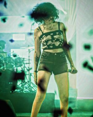 Gowry Lekshmi Instagram - 🕸️

#GLlive #onstage