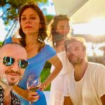 Grégory Fitoussi Instagram - Such lovely friends!... #holidays #friends #summertime @antobyrne75 @annafriel @laurapresgurvic Saint-Tropez