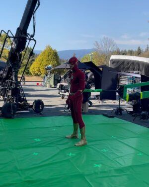 Grant Gustin Instagram - Final Flash BTS Pt. 1