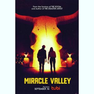 Greg Sestero Instagram - Oh hi! My new horror MIRACLE VALLEY about a real life cult is now streaming on @tubi 🩸 click the link in bio to watch the film