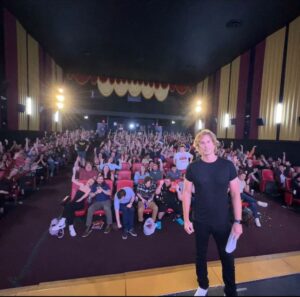 Greg Sestero Instagram - Thanks to everyone for supporting The Room & our creative endeavors for 20 years! Here’s to more fun movies and flying spoons 🥄 @plazaatlanta #theroom #thedisasterartist #ohhimark #atlanta
