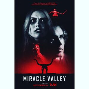 Greg Sestero Instagram - Oh hi! My new horror MIRACLE VALLEY about a real life cult is now streaming on @tubi 🩸 click the link in bio to watch the film
