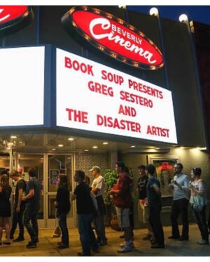 Greg Sestero Instagram - The Disaster Artist was published 10 years ago today. We had the book launch at @newbeverly with the entire cast in attendance. It’s been a surreal decade filled with spoons, laughs, working with your heroes, an Oscar nomination, epic mic 🎤 block… but most of all, hearing your stories from around the world how the book inspired you and made you laugh has made it all worth it. Here’s to many more stories and good times 🥂 🌎 #thedisasterartist #theroom #ohhimark #tommywiseau