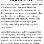Gregg Sulkin Instagram - Thrilled to announce our upcoming show, The Kollective, with an exceptional team whose work speaks volumes. “The battle for truth against fake news is the battle of our time” You won’t want to miss this one!