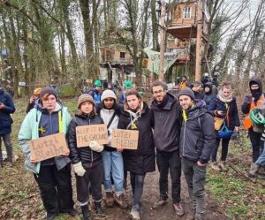 Greta Thunberg Instagram - Climate strike week 230. We are currently in Lützerath, a German village threatened to be demolished for an expansion of a coal mine. People have been resisting and defending Lützerath for years. Recently the evictions started, but the fighting spirit still persists. Join  us here or at a local protest tomorrow to demand that #LützerathBleibt !
 #ClimateStrike #PeopleNotProfit #KeepItInTheGround #LützerathLebt