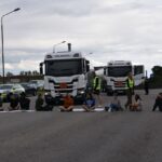 Greta Thunberg Instagram - Today, for the third day in a row, young activists from @tatillbakaframtiden have blocked oil tankers in the Malmö oil harbour. The climate crisis is already a matter of life and death for countless people. We choose to not be bystanders, and instead physically stop the fossil fuel infrastructure. We are reclaiming the future. #TaTillbakaFramtiden Malmö, Sweden