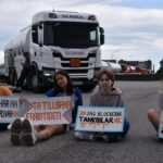 Greta Thunberg Instagram - Today, for the third day in a row, young activists from @tatillbakaframtiden have blocked oil tankers in the Malmö oil harbour. The climate crisis is already a matter of life and death for countless people. We choose to not be bystanders, and instead physically stop the fossil fuel infrastructure. We are reclaiming the future. #TaTillbakaFramtiden Malmö, Sweden