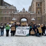 Greta Thunberg Instagram - Climate strike week 276. We need real climate action now! #FridaysForFuture #ClimateStrike Parliament House, Stockholm