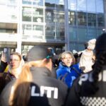 Greta Thunberg Instagram - We have now closed 10 ministries in Oslo! The police have removed us from multiple ministries the last three days, but we are back! If you want to support us you can: - Donate money to Natur og Ungdoms fundraiser to help organize the demonstrations and to help cover the fines that the demonstrators has gotten the last few days - Spread information about the ongoing human rights violation in Norway - Sign the petition @amnesty_norge has made to remove the windmills at Fosen Foto nr 7-8: Thor Due