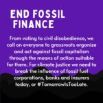 Greta Thunberg Instagram - Join us on Friday for the next global climate strike! This Friday, the 3rd of March, we will once again take it to the streets - demanding an end to fossil finances. Swipe to read the narrative —> Find or register your local strike at the link in my bio! #TomorrowIsTooLate