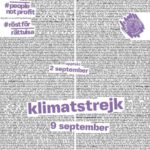 Greta Thunberg Instagram - I started striking from school on August 20th 2018 ahead of the Swedish general election. It has now been 4 years since then, and a new election is on its way. We are still here, but the climate crisis is still absent from the debate. The most affected people from the most affected areas are still being silenced. The people in power still seem to be spending all their time distracting, delaying and denying the necessary changes ahead of us. The emissions of CO2 are not reducing - they are still increasing. The world is still expanding fossil fuel infrastructure and pouring astronomical amounts of money into destruction. We are still speeding in the wrong direction. There is indeed a long way ahead of us - but we are still here and we are not planning on going anywhere. As the new election in Sweden is getting closer, we are again raising our voices, and we need you. Join the strikes on the 2nd and the 9th of September to send a message to the people in power that we will not be silenced - so save the dates! Only voting is not enough - we need to also go out on the streets and actively demand change. See you there! #RöstFörRättvisa #FridaysForFuture #ClimateStrike #PeopleNotProfit #SchoolStrike4Climate