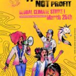 Greta Thunberg Instagram - Tomorrow is the day! All over the planet people will be striking, marching and protesting - demanding world leaders to prioritise #PeopleNotProfit More info at the link in my bio! Where will you be joining from? #FridaysForFuture #ClimateStrike (Graphics by @namevdelang )