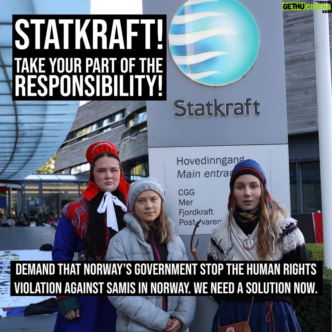 Greta Thunberg Instagram – Stop the ongoing human rights violations in ...