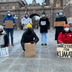 Greta Thunberg Instagram – School strike week 180. #FridaysForFuture #ClimateStrike #UprootTheSystem Parliament House, Stockholm