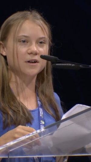 Greta Thunberg Instagram - “We can no longer let the people in power decide what hope is. Hope is not passive. Hope is not bla bla bla. Hope is telling the truth. Hope is taking action”