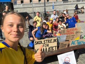 Greta Thunberg Instagram - Heja Sverige! @swewnt