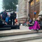 Greta Thunberg Instagram - Week 269. Today I’m joining Sámi youth to blockade and shut down the Norwegian state due to their violations of human- and indigenous rights. Read more on @nsr_nuorat and @naturogungdom Oslo