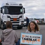 Greta Thunberg Instagram - Today, for the third day in a row, young activists from @tatillbakaframtiden have blocked oil tankers in the Malmö oil harbour. The climate crisis is already a matter of life and death for countless people. We choose to not be bystanders, and instead physically stop the fossil fuel infrastructure. We are reclaiming the future. #TaTillbakaFramtiden Malmö, Sweden