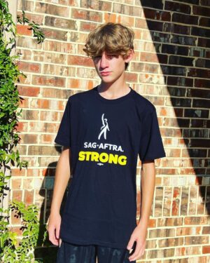 Griffin Wallace Henkel Instagram - Thinking of all the @sagaftra members walking the #line today. Thank you. As a young member, I’m so grateful. 

#sagaftra #sagaftrastrong #sagaftrastrike
