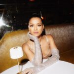 Gugu Mbatha-Raw Instagram - What a night! Thank you @gucci @lancomeofficial and @elleuk for giving me a moment to talk about the beauty of authenticity and using it for a purpose. A treat to play with such talented artists and enjoy some sparkling escapism at the iconic Savoy Hotel ✨ Congratulations to all the winners and nominees @bafta 🥂 Makeup: @makeupvincent Hair: @bjornkrischker Style: @leithclark Jewellery: @cartier Photos: @zoemcconnell See link in my stories to read @elleuk The Savoy Hotel