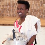 Gugu Mbatha-Raw Instagram - This #InternationalWomensDay, I want to pay tribute to Angelique. I first met Angelique in 2018 at Mahama Refugee Camp. She was one of tens of thousands of women who had been forced to flee Burundi for Rwanda. Angelique was showing me some of the essential items she had just received from @Refugees as she had just arrived in the camp. What struck me about Angelique was her light, her capacity for joy and her resilience in such challenging circumstances. I’m thinking of refugee women like her today — wherever they are in the world — women who have faced unspeakable challenges, but have shown incredible courage. ❤️ #IWD2022 #Rwanda #Burundi ©UNHCR/Jordi Matas