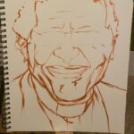 Gugu Mbatha-Raw Instagram - Felt compelled to pick up my paintbrush and capture the Joy of Desmond Tutu. ❤️ Before he joined the church, Desmond Tutu was a teacher and taught my Dad at school during the Apartheid era. My Dad always remembers his charismatic readings of Oliver Twist when they studied Charles Dickens in his South African high school. The power of lively storytelling left a deep impression. I’m still learning from Tutu’s words today… here are some of my favourite things he said: We are made for goodness. We are made for love. We are made for friendliness. We are made for togetherness. We are made for all of the beautiful things that you and I know. We are made to tell the world that there are no outsiders. All are welcome: black, white, red, yellow, rich, poor, educated, not educated, male, female, gay, straight, all, all, all We all belong to this family, this human family, God's family. We were made to enjoy music, to enjoy beautiful sunsets, to enjoy looking at the billows of the sea and to be thrilled with a rose that is bedecked with dew. Human beings are actually created for the transcendent, for the sublime, for the beautiful, for the truthful.… and all of us are given the task of trying to make this world a little more hospitable to these beautiful things. If you are neutral in situations of injustice, you have chosen the side of the oppressor. Discovering more joy does not, save us from the inevitability of hardship and heartbreak. In fact, we may cry more easily, but we will laugh more easily too. Perhaps we are just more alive. Yet as we discover more joy, we can face suffering in a way that ennobles rather than embitters. We have hardship without becoming hard. We have heartbreaks without being broken. Transformation begins in you, wherever you are, whatever has happened, however you are suffering. Transformation is always possible. We do not heal in isolation. When we reach out and connect with one another-when we tell the story, name the hurt, grant forgiveness, and renew or release the relationship-our suffering begins to transform. 🦋 #desmondtutu #joy #art #transformation