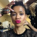 Gugu Mbatha-Raw Instagram - Eccentric? Moi? ✨ More JOY @tatlermagazine scroll through for #bts fun! 👉🏽 Adore this pink number @alexandermcqueen 💕 Felt like Alice in Wonderland AND the Mad Hatter!! Thank you to the whole team for giving us a space to play! 🫖 See link in bio to read full article. #tothineownselfbetrue #TheGirlBefore now streaming @bbciplayer Coming soon @hbomax