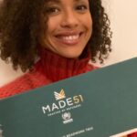 Gugu Mbatha-Raw Instagram – Support @refugees this holiday season with a gift from @made51_unhcr 🎄☃️✨
Beautiful tree decorations made by refugee artisans… Blossom of Hope created by women in South Sudan, Star of Unity by South Sudanese refugees living in Egypt and Dainty Tapestry by refugees in Kenya. 
Visit shop.made51.org
For these and many other jewellery, accessories and handmade gifts for your home.

I’ve seen first hand what a sense of healing and community can be found in making things together.

MADE51 brings refugee craftsmanship to the world helping build sustainable livelihoods and celebrating heritage and culture.

Check out @made51_unhcr for gift ideas that allow refugees to earn an income and re-establish their independence.

❤️
