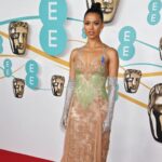 Gugu Mbatha-Raw Instagram - A proud night last night presenting @bafta in solidarity with @refugees We wear this blue ribbon on the red carpet as an expression of support for refugees and displaced people around the world. So special to stand alongside fellow Goodwill Ambassadors, the inspiring @yusramardini and the incomparable Cate Blanchett 💙 See link in my bio to support. #withrefugees #baftas Royal Festival Hall Southbank Centre, London