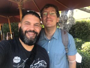Guillermo Díaz Instagram - finally got to meet this talented fella, in person!..we did an episode of Netflix’s: #SocialDistance over Zoom during the pandemic.  Go check it out if you haven’t already,it’s pretty dope!
#ACelebrationOfTheHumanLifeCycle #Netflix #SocialDistance