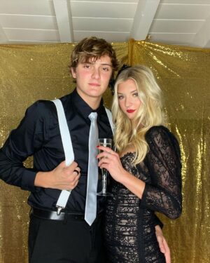 Gus De St. Jeor Instagram - I know I’m a little late but here’s my New Years shenanigans 🍾 2020 baby! here we come!🙌🏻