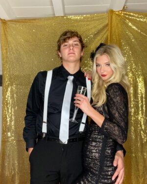 Gus De St. Jeor Instagram - I know I’m a little late but here’s my New Years shenanigans 🍾 2020 baby! here we come!🙌🏻
