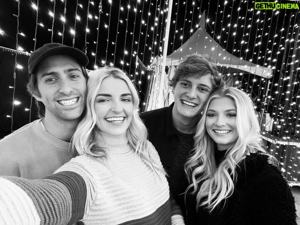 Gus De St. Jeor Instagram - Date night with Rydel and Capron 🚢 #doubledate The Queen Mary