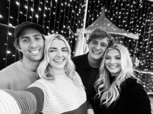 Gus De St. Jeor Instagram - Date night with Rydel and Capron 🚢 #doubledate