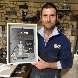 Guy Martin Instagram - An honour... ta very much #mugenshinden #guymartin #guymartinracing