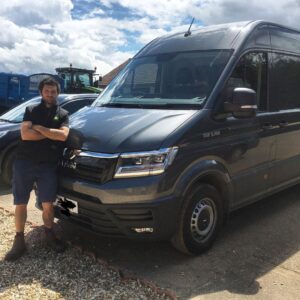 Guy Martin Instagram - Guy has gone an bought himself a new van, let’s see how it does as it’s got some big boots to fill. #maninamanvan #guymartin #guymartinofficial @mantruckbusuk