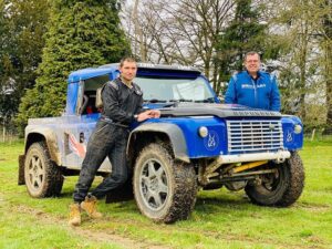 Guy Martin Instagram - In Guy's Garage tonight, Guy turns a Land Rover Defender into a super-fast off-road racer capable of 100mph. He goes to Wales to race against the best, but torrential rain makes survival the main goal… all very dramatic but he survives obviously! @channel4 at 9pm #guymartinofficial #northonetv #guysgarage