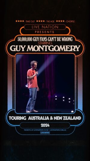 Guy Montgomery Instagram - Tickets for my 2024 stand up tour are now on sale in all territories everywhere in the world (in Australia and New Zealand). The ticket link you ask? Why that is tucked away in one of the most obscure places on the internet (my bio)

I am sincerely excited about all of these shows and can’t wait to see you there