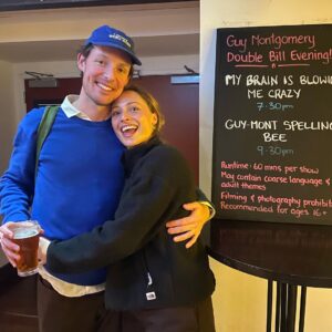 Guy Montgomery Instagram - I love stand up comedy and I love @chelsieflorence ! 

Thanks to everyone who came to see my solo show this year and also to @abbyhowellsplease for the idea to (and perfect execution of) taking this photo