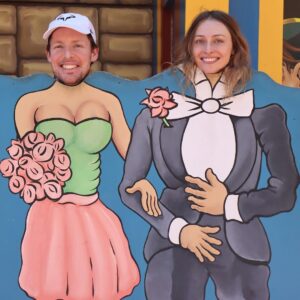 Guy Montgomery Instagram - We got engaged and hired a professional photographer to take these intimate snaps. Don’t Guy’s titties look good in slide two!?