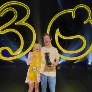 Guy Montgomery Instagram - One of the best nights of my life!

So pumped up to win the Fred award and made so much more special by doing it alongside @abbyhowellsplease who won the Billy T

Thank you to everyone who came to my show over the last four months. Comedy actually rocks