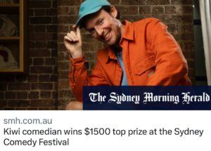 Guy Montgomery Instagram - The article goes on to explain that I am the kiwi comedian