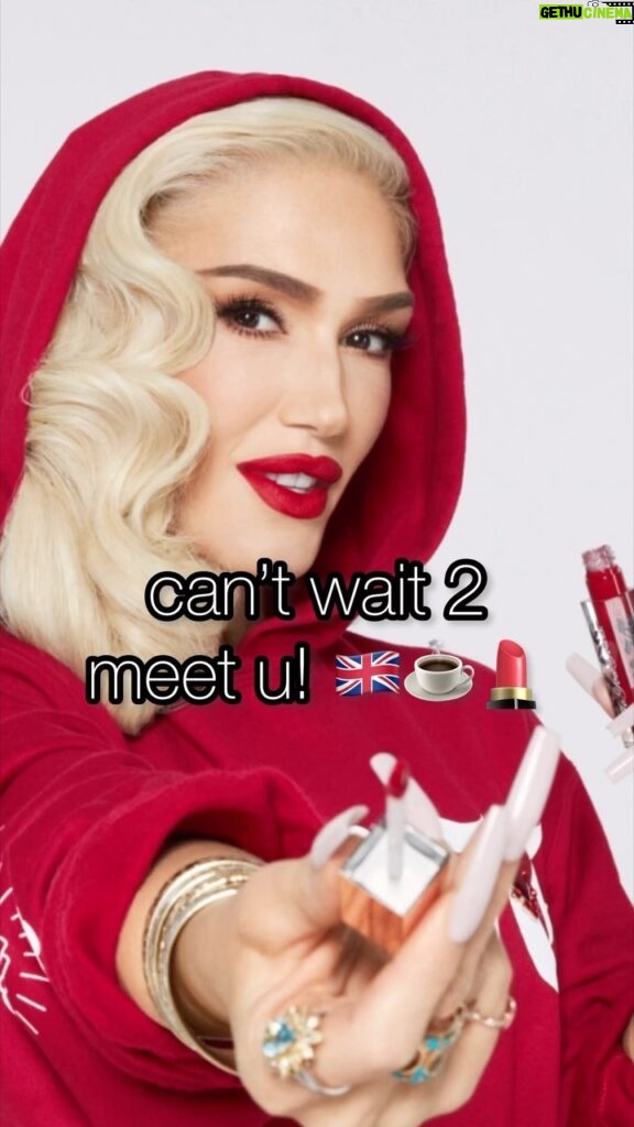 Gwen Stefani Instagram - meet me at Sephora UK !!