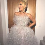 Gwen Stefani Instagram - ❄️👱🏻‍♀️✨⛸️🩵 m/u: @anthonyhnguyenmakeup + @gxvebeauty hair: @hair_sulon styled by: @robzangardi + @marielhaenn wearing: @marchesafashion nails: @eriishizu
