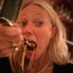 Gwyneth Paltrow Instagram – We call this piece “Gwyneth Crushing Spaghetti” by @mariocarbone Torrisi Bar and Restaurant