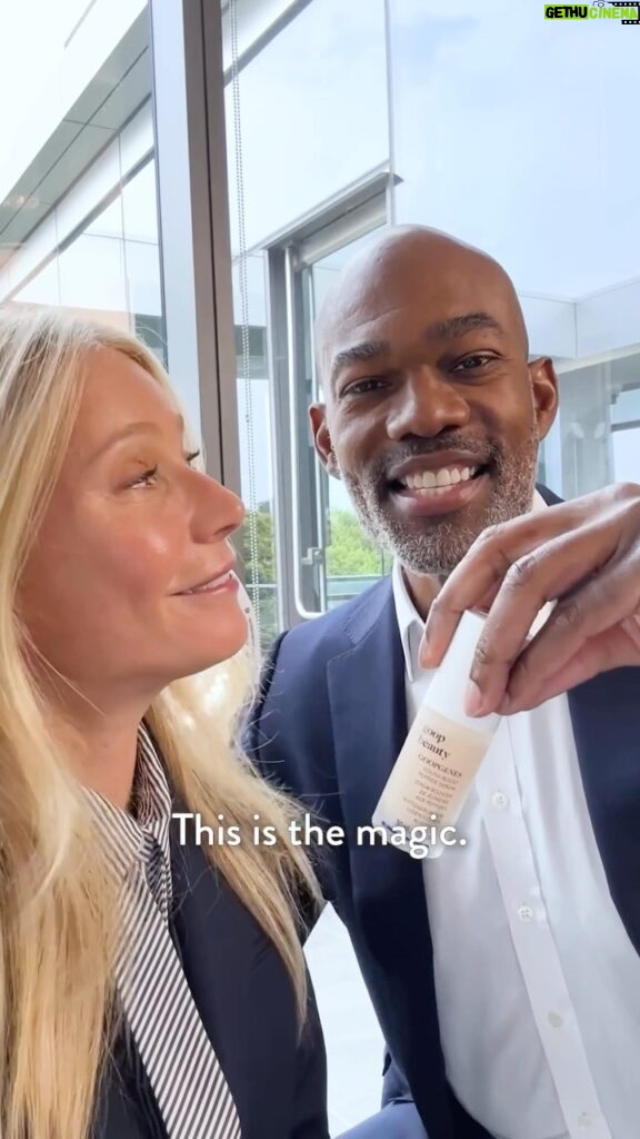 Gwyneth Paltrow Instagram - After years of development, today I get to reveal goop’s anti-aging superhero, Youth-Boost Peptide Serum - a clean, clinically-excellent game changer that targets key signs of premature aging. Our in-house scientists worked with renowned plastic surgeon @juliusfewmd (a great friend of mine, whose subtle approach to combatting aging astounds me) on meticulous testing. We were so impressed by the results we’ve had them published. The clean, efficacious formula works to target key signs of aging: smooth the look of wrinkles, firm and lift skin, even skin tone, refine texture and more. I saw real changes in my skin after trying it for just a week—I know you will be blown away by the results, link in bio to shop the ultimate youth boost.
