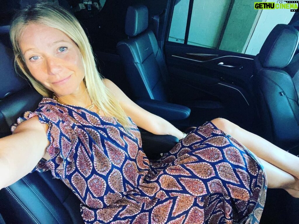 Gwyneth Paltrow Instagram - Travel day in new #glabel 🖤